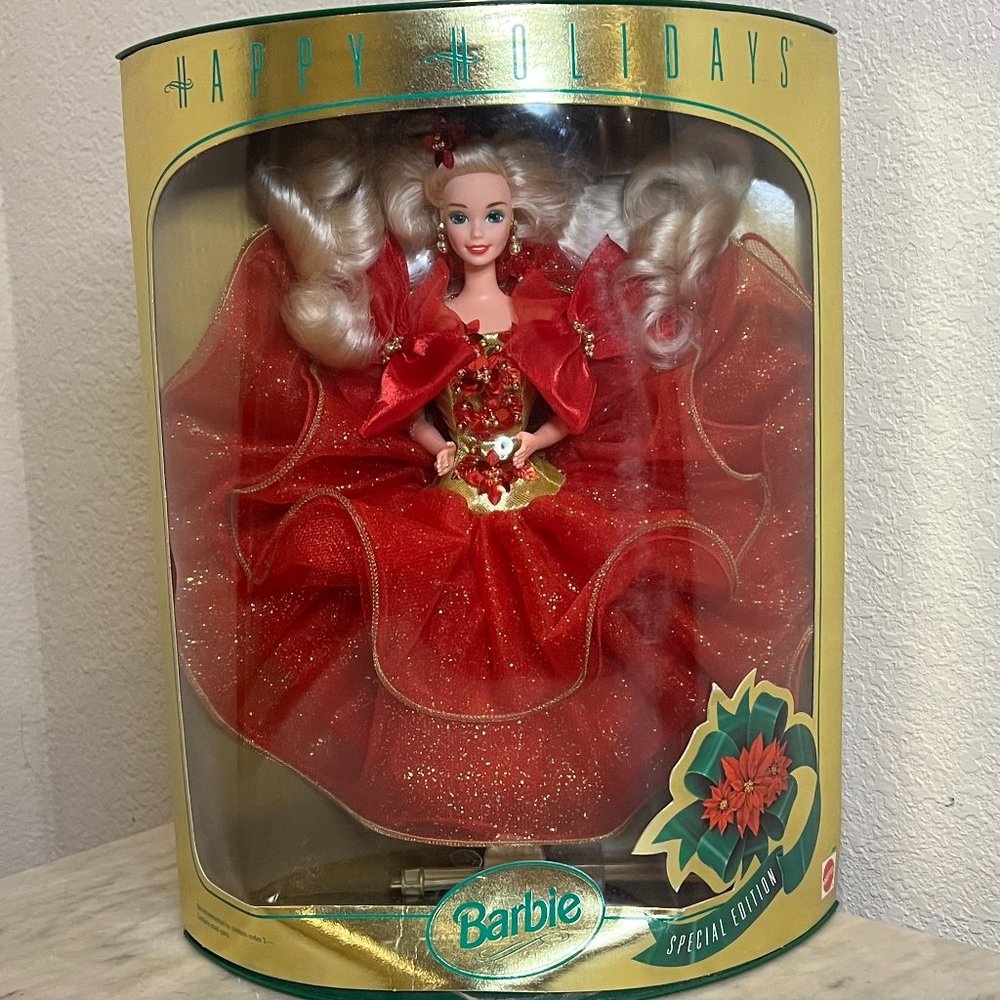 Happy Holidays Barbie 1993